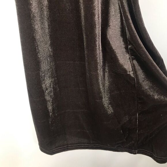 Suzanne Betro Two Piece Brown Velour Matching Lounge Pants and Top NEW - Picture 13 of 16